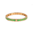 Bracelet Fin Serti Citron Vert