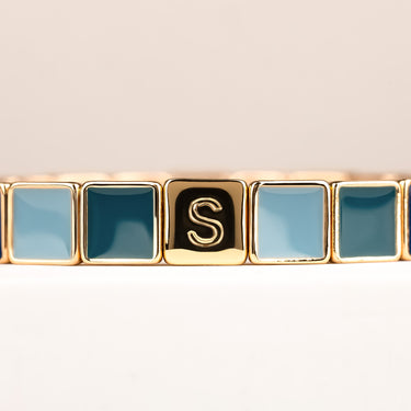 Bracelet Carré Serti Les Toits de Paris - Simone à Bordeaux
