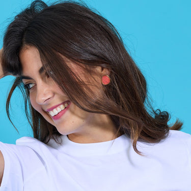 The Delicious Coral Earrings