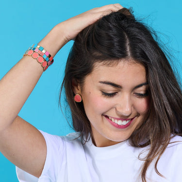The Delicious Coral Earrings