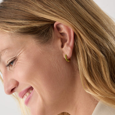 Boucles d'oreilles Les Attachantes Kaki - Simone à Bordeaux