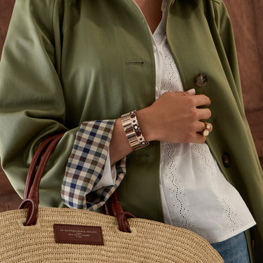 Bracelet Bague Mon Reflet Beige - Simone à Bordeaux