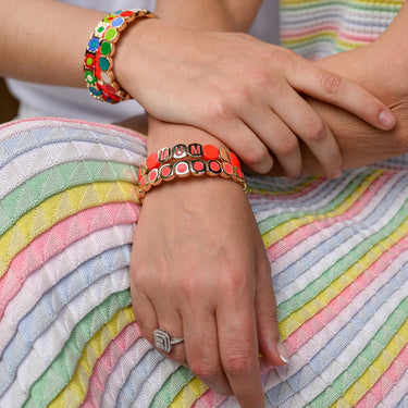 Bracelet Colorful Mum Orange pepsi