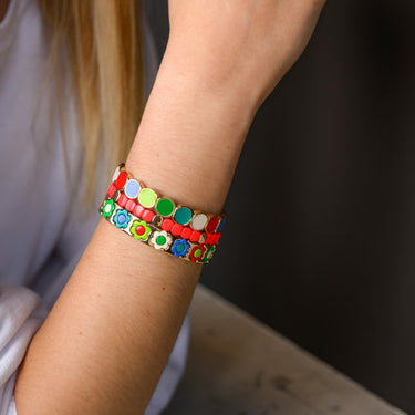 COLORFUL MINI BRACELET Orange Pepsi