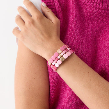 Bracelet Colorful Mini Multi Rose Octobre Rose - Simone à Bordeaux