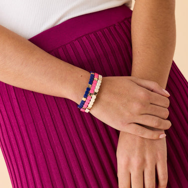 COLORFUL MINI BRACELET Beige