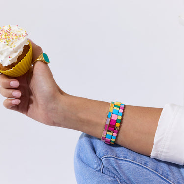 COLORFUL MINI Cupcake BRACELET