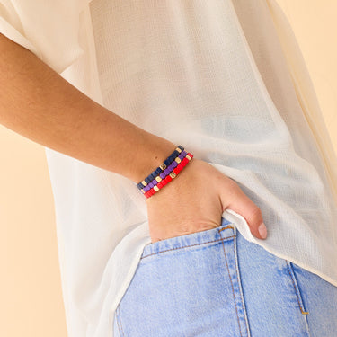 COLORFUL MINI BRACELET Royal Violet