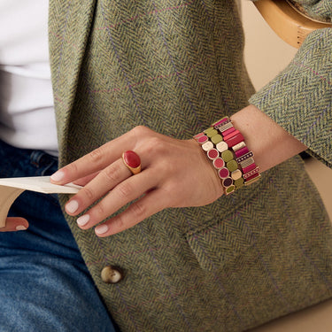 Bracelet Colorful Kaki Clair - Simone à Bordeaux