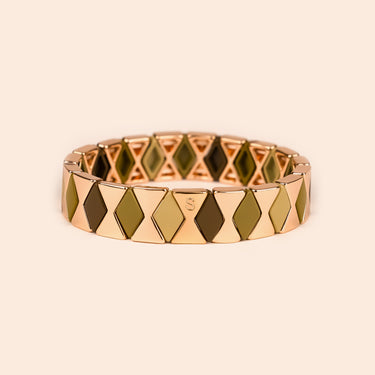 Bracelet Losange Fauve - Simone à Bordeaux