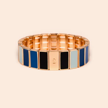 Bracelet Rectangle Serti Azur - Simone à Bordeaux