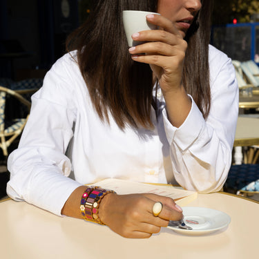 Bracelet Hubba Maxi Serti Trocadéro Simone à Bordeaux