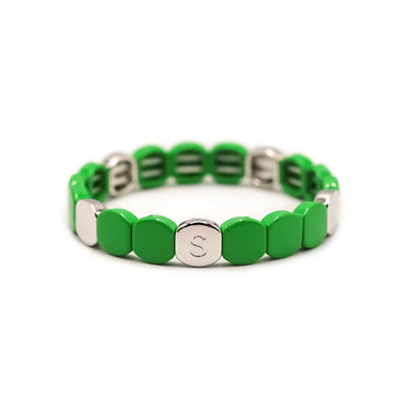 BRACELET COLORFUL Silver Menthe