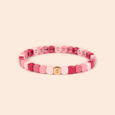 Bracelet Colorful Mini Multi Rose Octobre Rose - Simone à Bordeaux