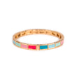 Bracelet Fin Serti Carnet de Couleurs