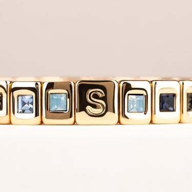 Bracelet Colorcristal Carré Azur
