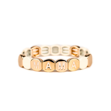 Bracelet Colorful Mama Beige