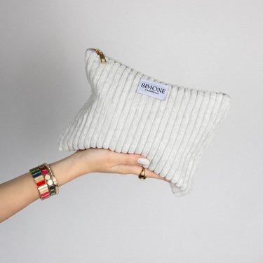 Pochette en Velours Cachemire