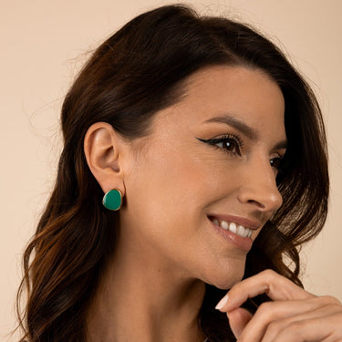 Boucles d'oreilles Les Délicieuses Emeraude