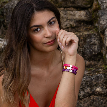 BRACELET COLORASTRO Feu Lion