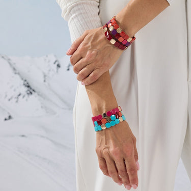 BRACELET COLORFUL Coquelicot