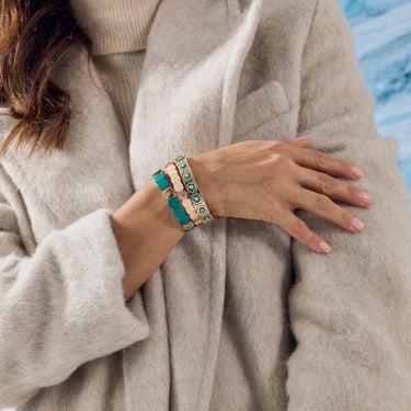 BRACELET COLORFUL Emeraude