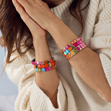 BRACELET COLORFUL Mandarine