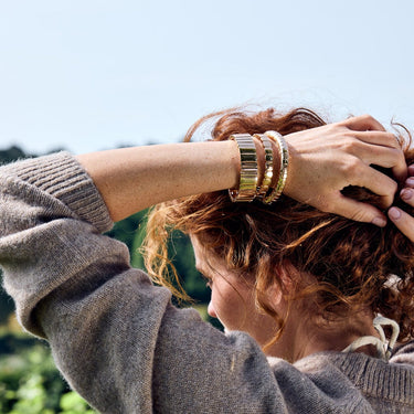 COLORTWIST-3 Gold BRACELET